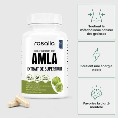 Rasalia formule à un seul ingrédient actif, la groseille indienne