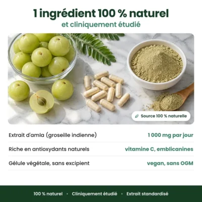 Rasalia complément d'amla sans ingrédient de synthèse